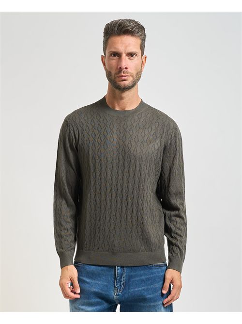 Maglione uomo Armani Exchange lavorazione a onde ARMANI EXCHANGE | XM000878-AF11982U8144
